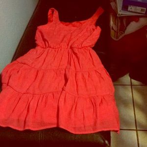 Red rose pretty dress